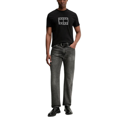 Black Recycled Cotton T-Shirt