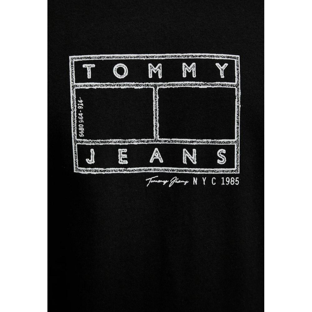 Black Recycled Cotton T-Shirt