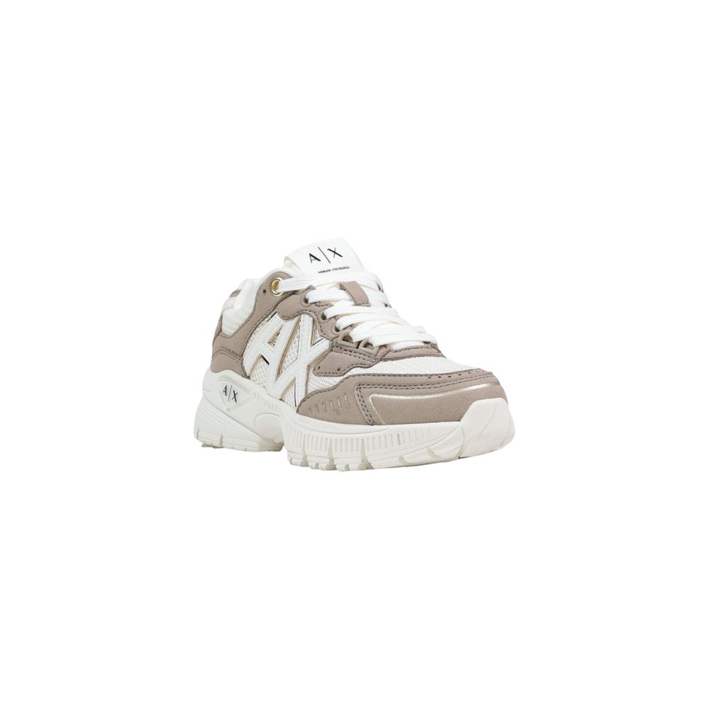 Brown Polyamide Athletic Sneakers