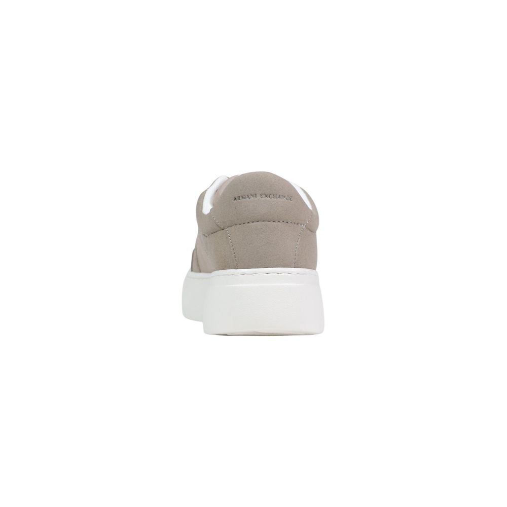 Brown Polyamide Athletic Sneakers