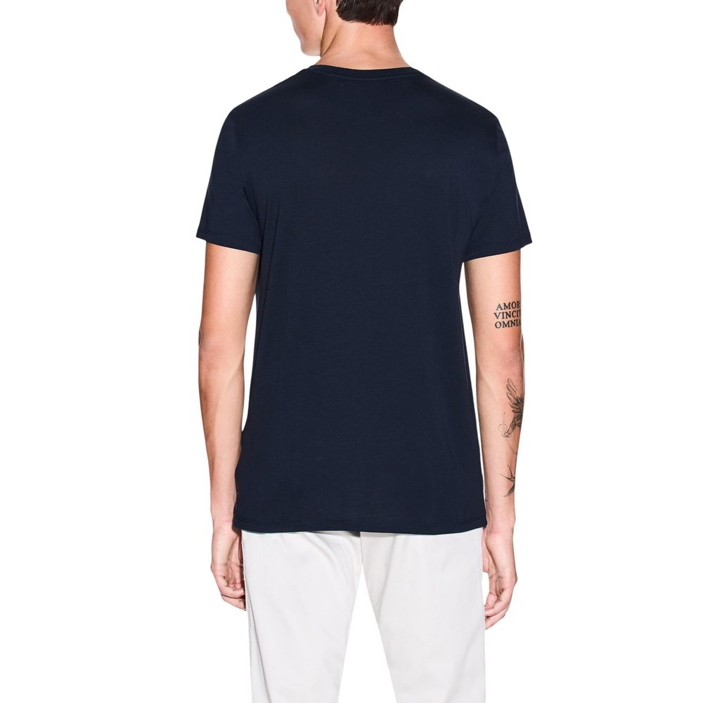 Blue Cotton T-Shirt
