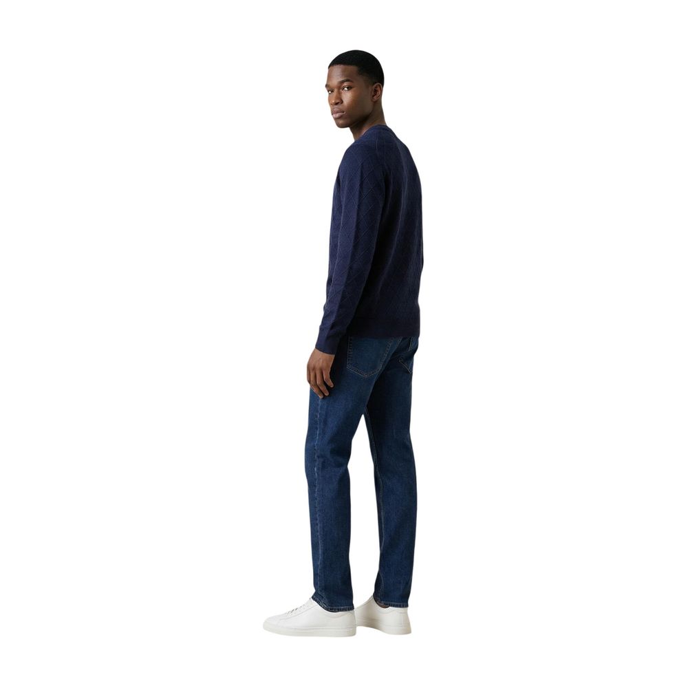 Blue Viscose Sweatshirt