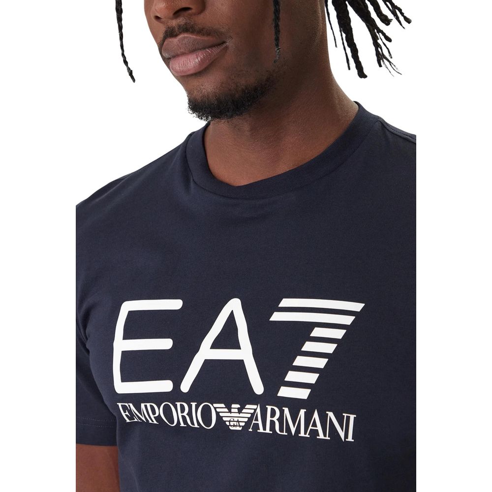 Blue Cotton T-Shirt