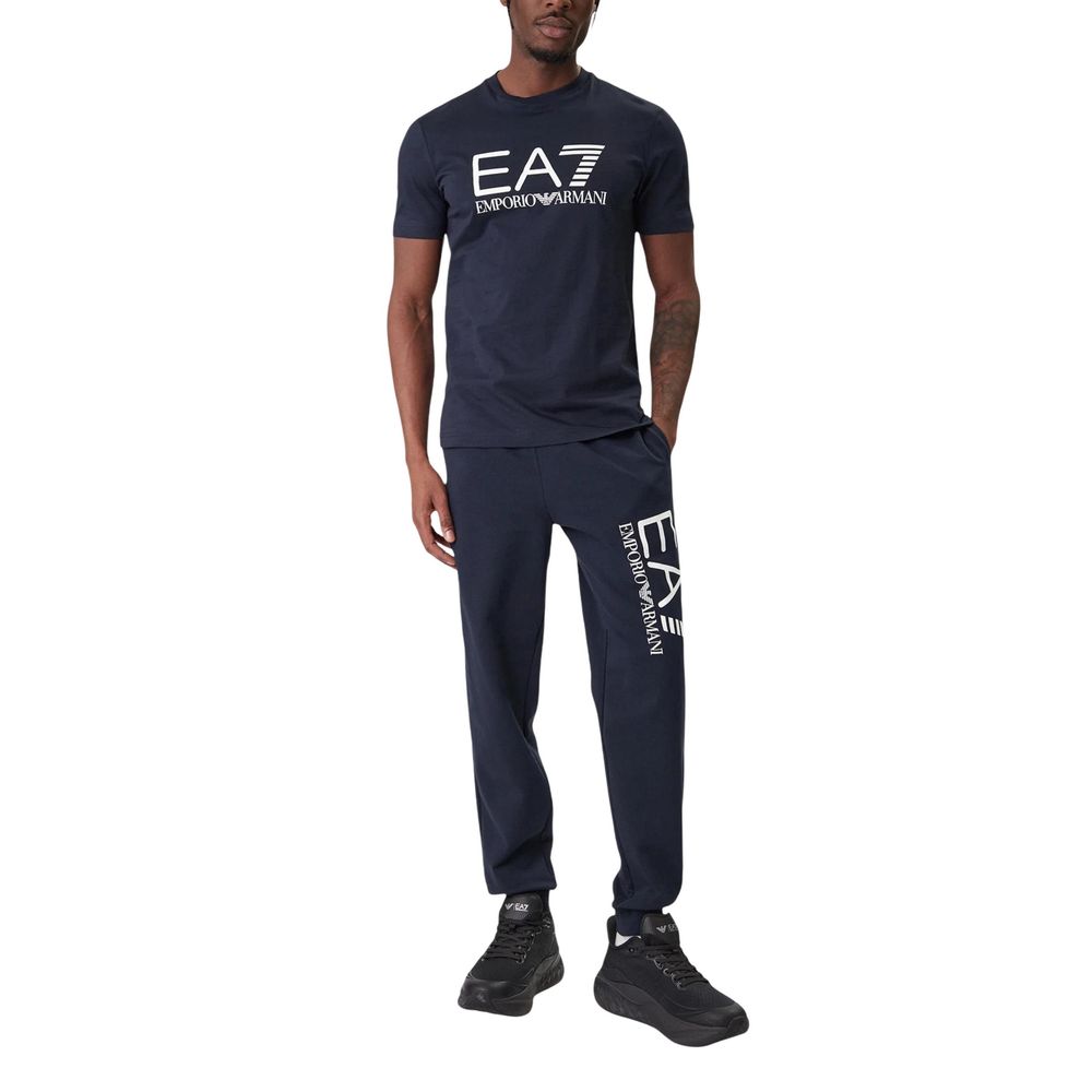 Blue Cotton T-Shirt