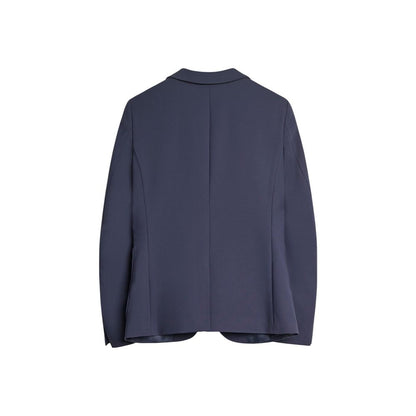 Blue Polyamide Blazer