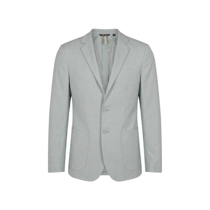 Bicolor Polyester Blazer
