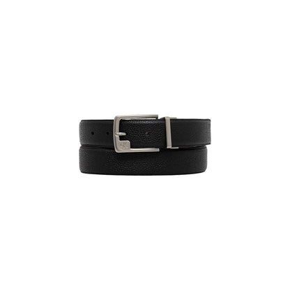 Bicolor Leather Regular Belt