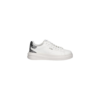 Silver Leather Sneakers