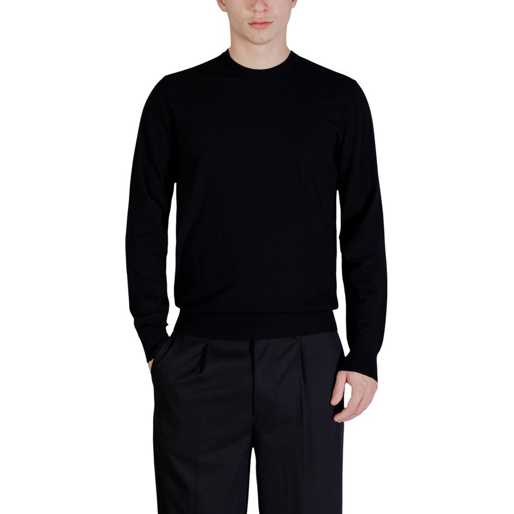 Black Viscose Sweatshirt