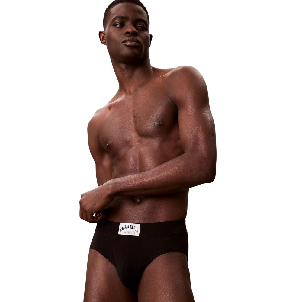 Black Cotton Briefs