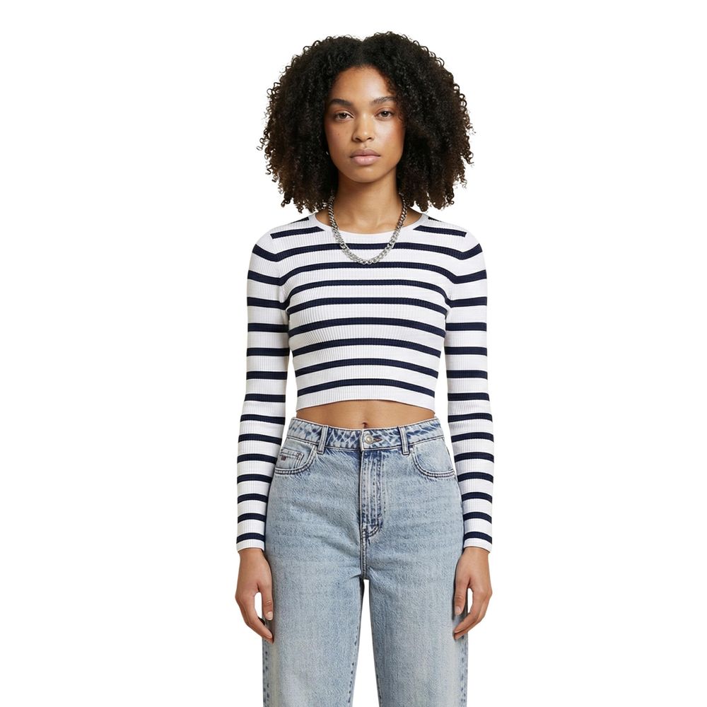 Blue Viscose Sweatshirt
