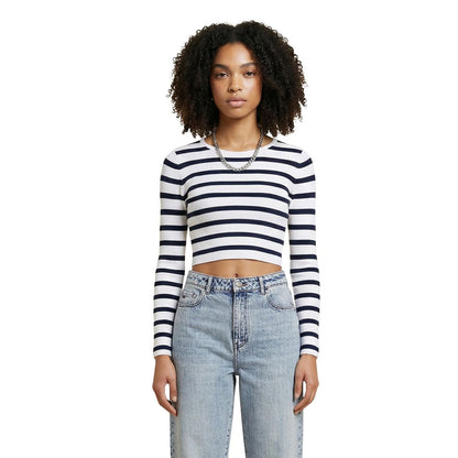 Blue Viscose Sweatshirt