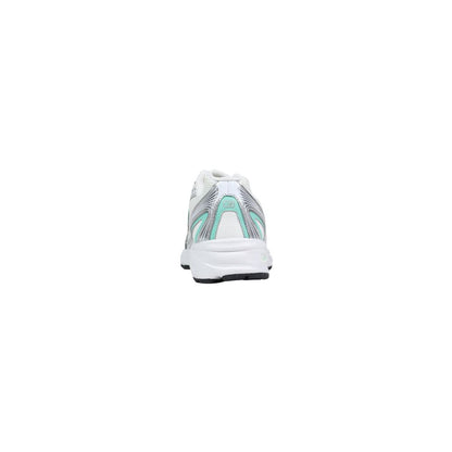 Silver Synthetic Athletic Sneakers