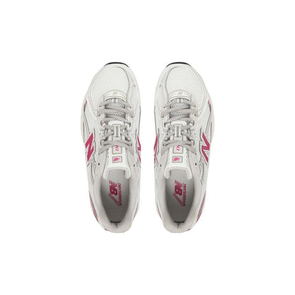 White Synthetic Athletic Sneakers