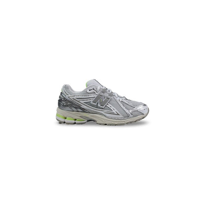 Gray Synthetic Athletic Sneakers