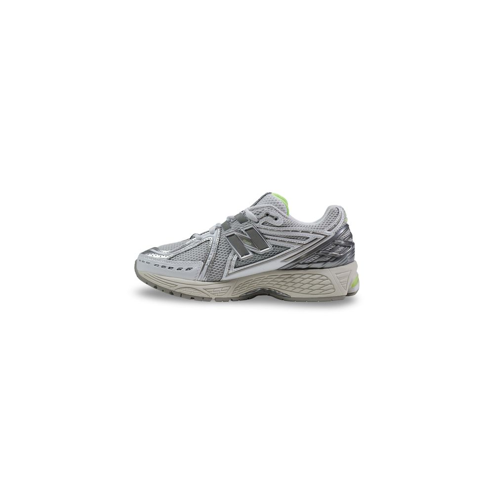 Gray Synthetic Athletic Sneakers