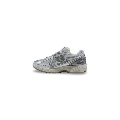 Gray Synthetic Athletic Sneakers