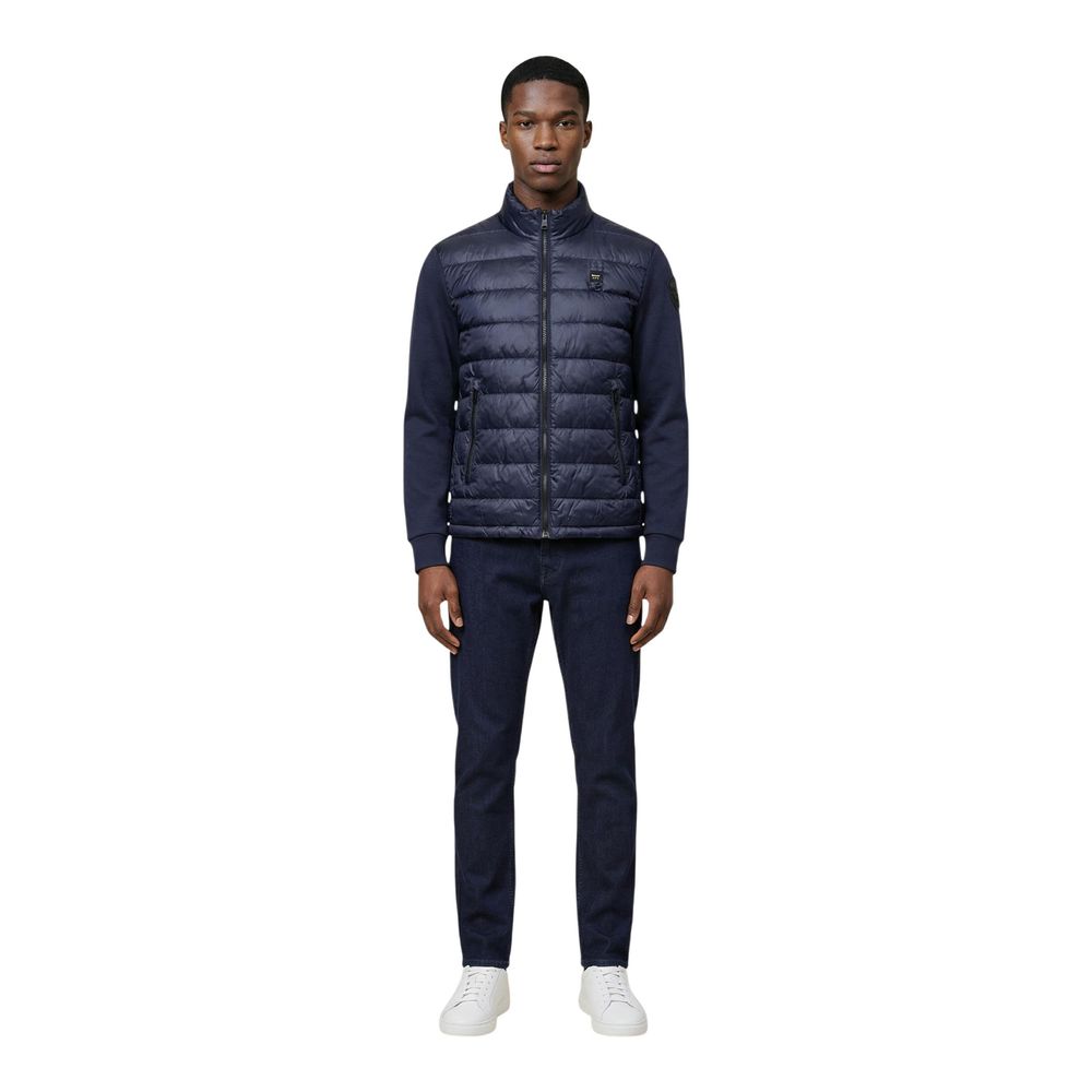 Blue Polyamide Shell Jacket