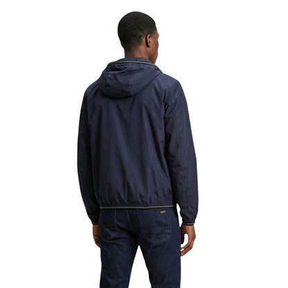Blue Polyamide Shell Jacket