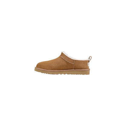 Beige Suede Leather Moccassin