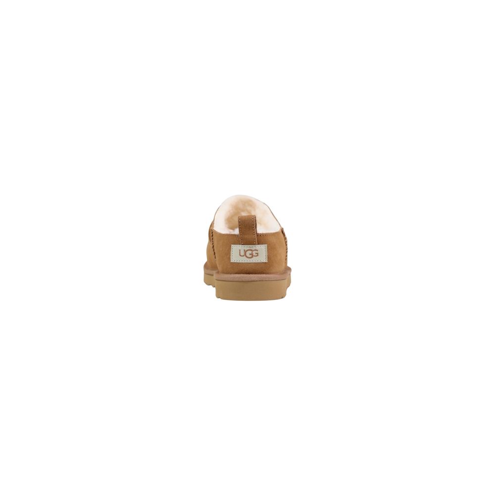 Beige Suede Leather Moccassin