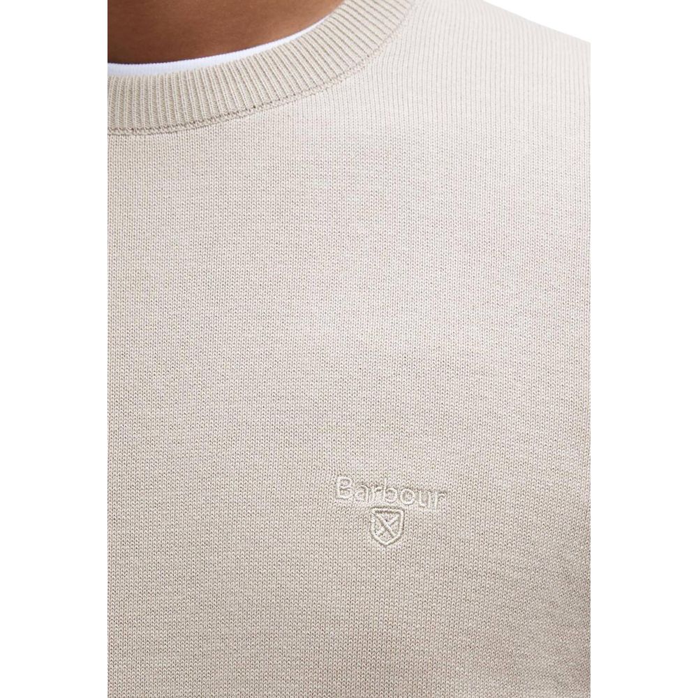 Beige Cotton Sweatshirt