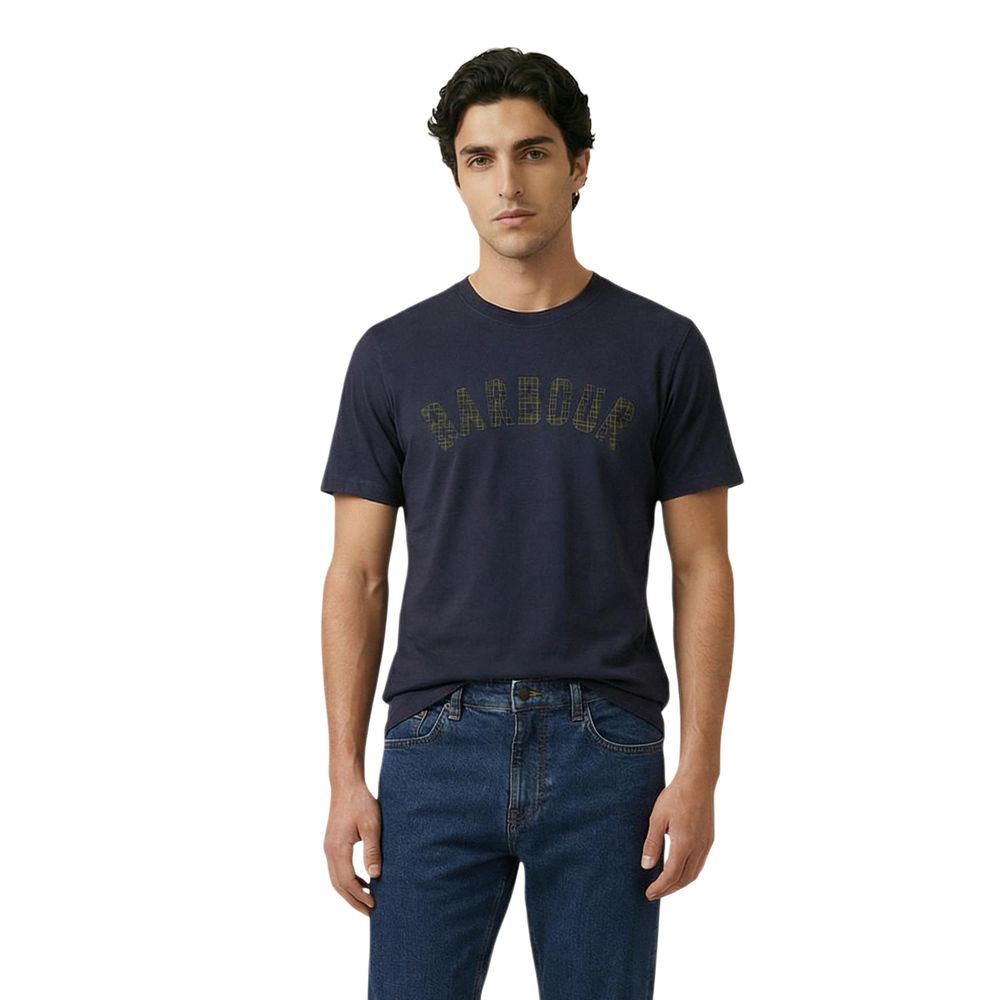 Blue Cotton T-Shirt