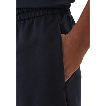 Blue Cotton Bermuda Shorts