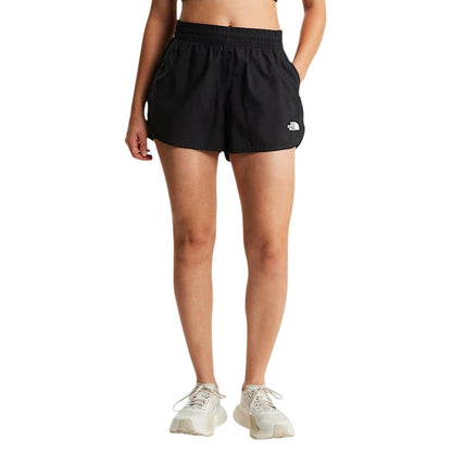 Black Recycled Polyester Knee Length