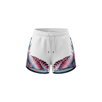 White Cotton Short And Mini Shorts