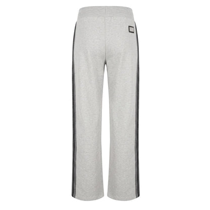 Grey Cotton Women's Pants