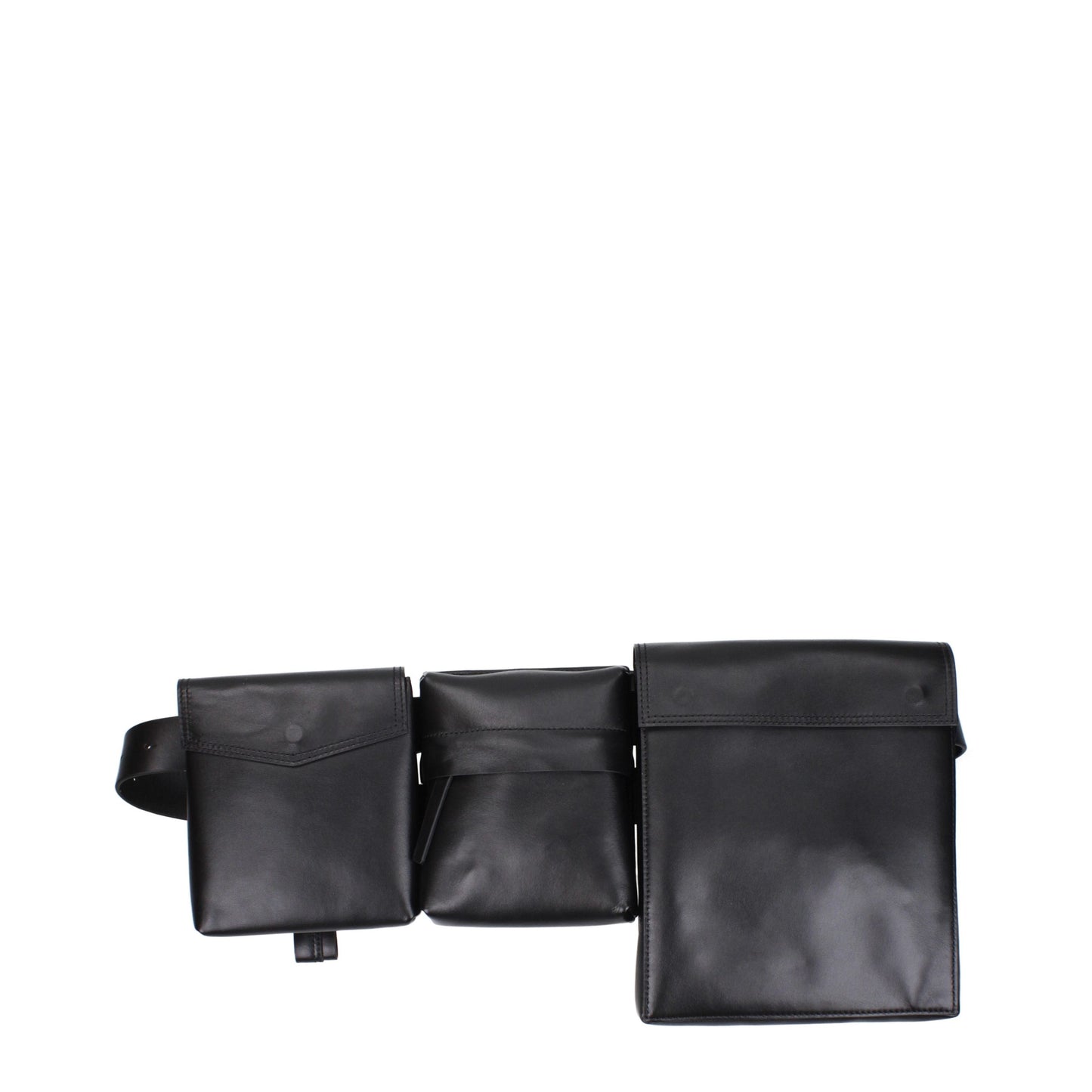 Black Leather Backpack