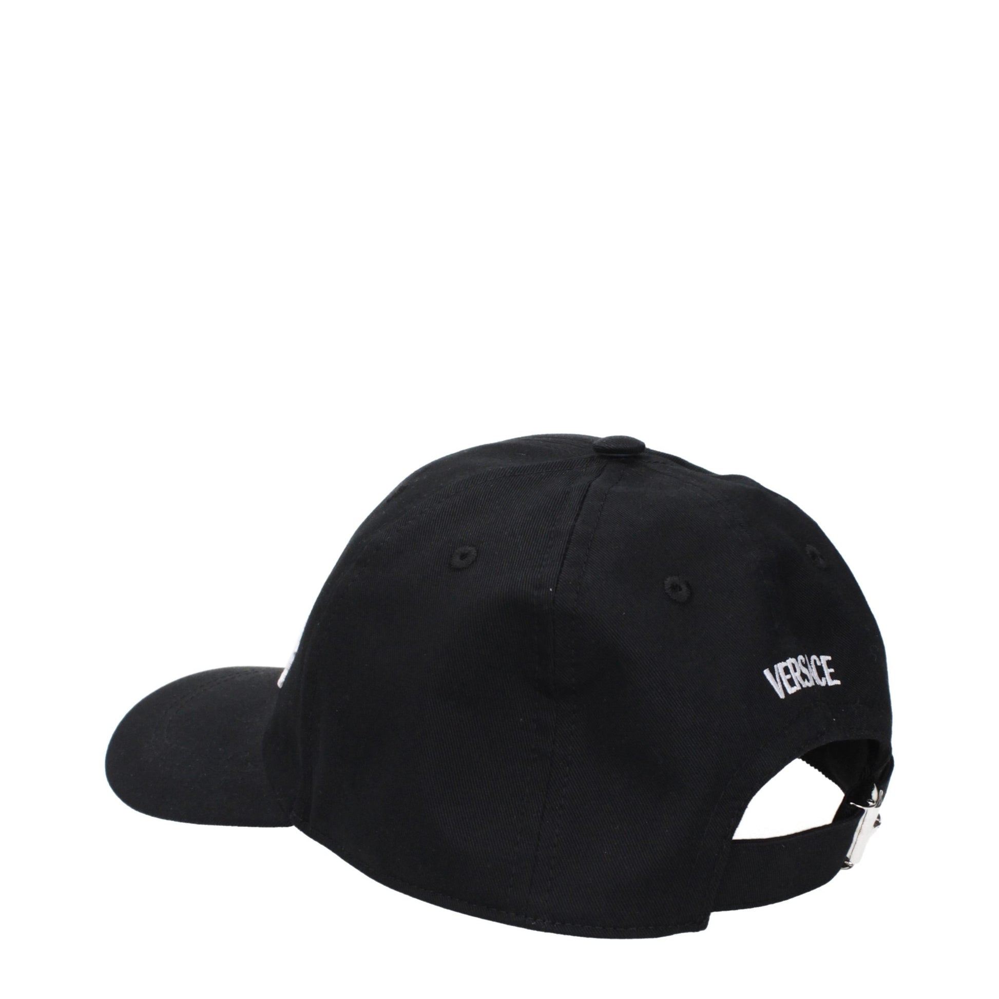 Black Cotton Cap (Baseball Hat)