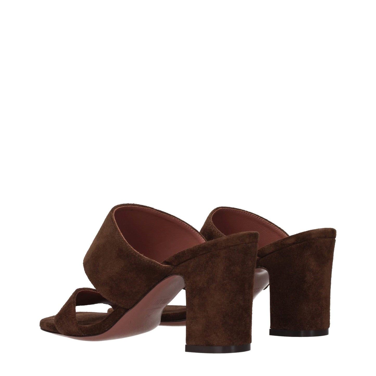 Brown Leather Platform Sandals