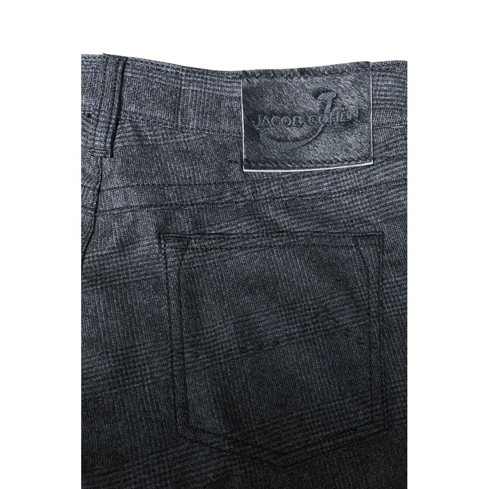 Blue Wool Women's Pants