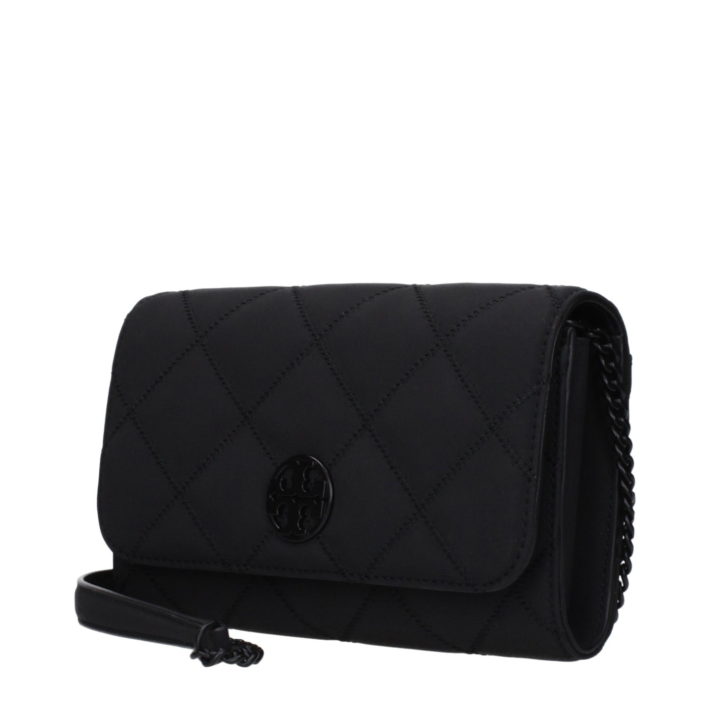 Black Leather Clutch Bag