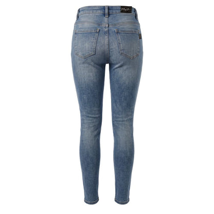 Blue Cotton Women Jean