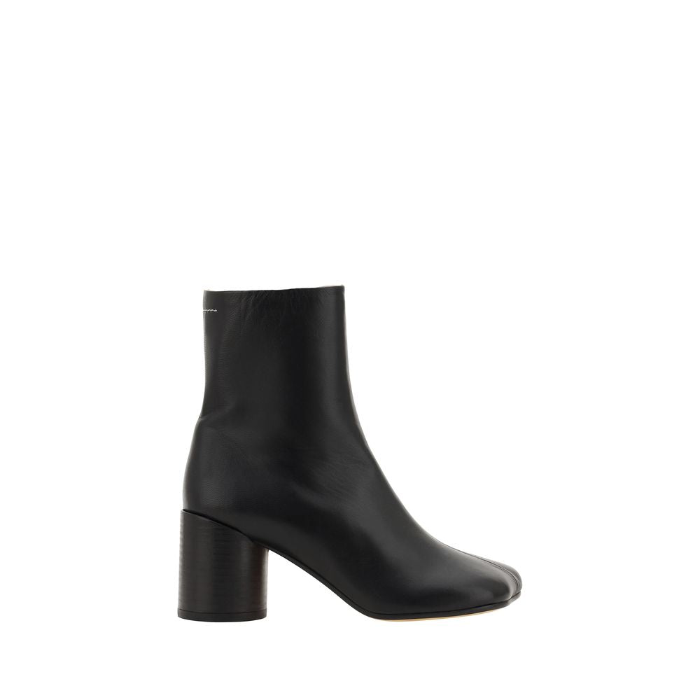 Black Lamb Ovis Aries Ankle Boots
