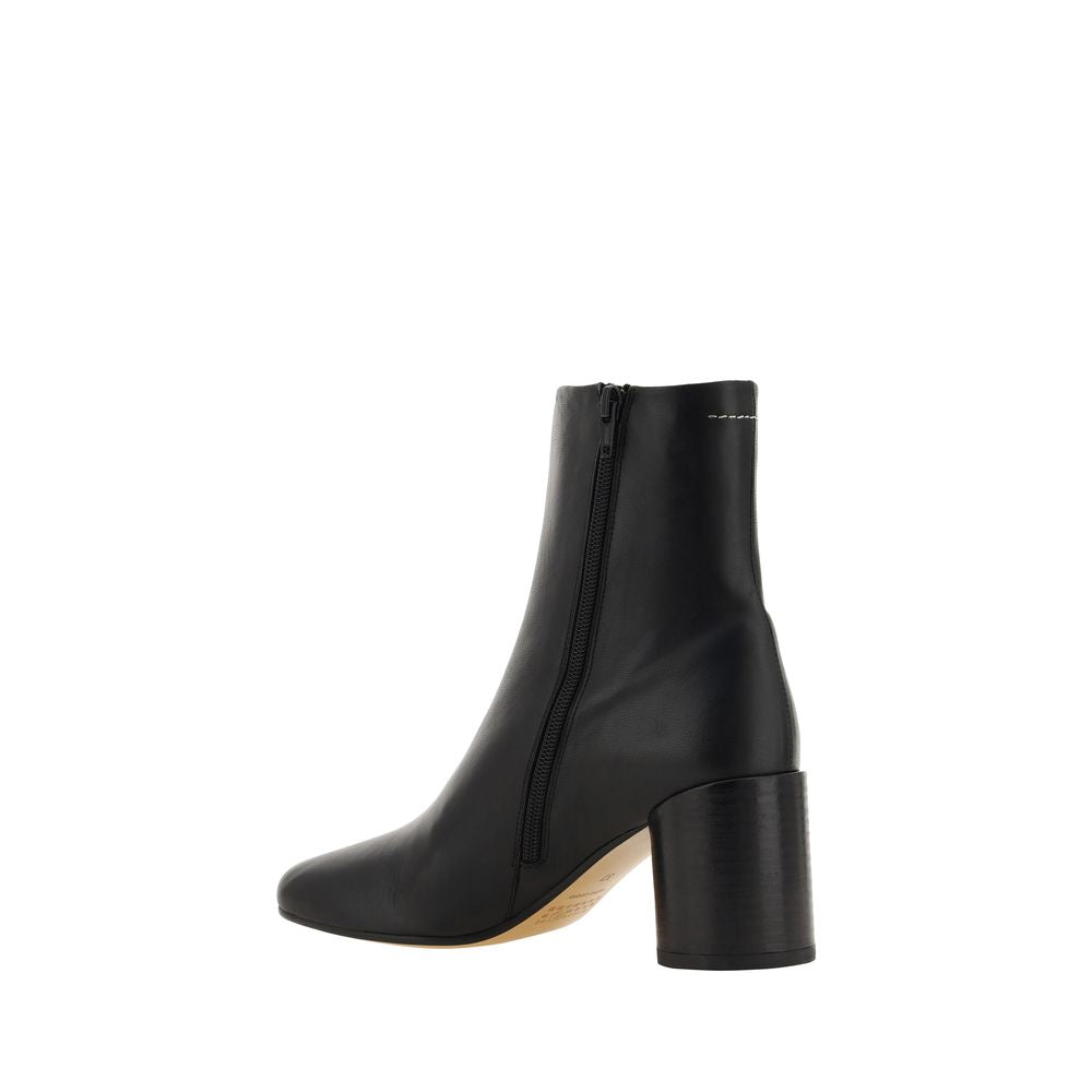 Black Lamb Ovis Aries Ankle Boots