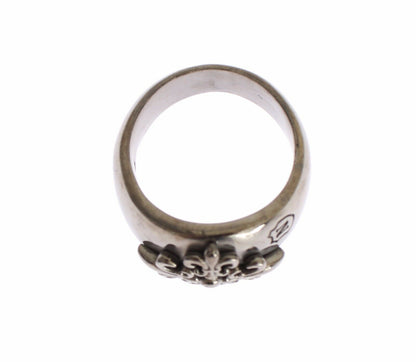 Silver 925 Sterling Authentic  Crest Ring