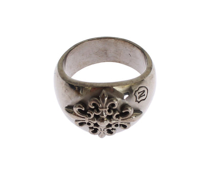 Silver 925 Sterling Authentic  Crest Ring