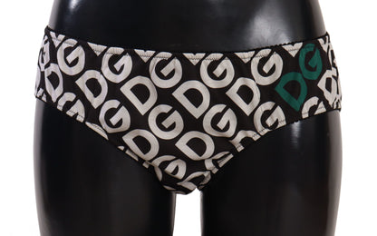 Multicolor DG Logo Print Slip Bottom Underwear