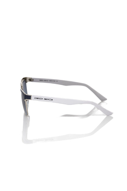 Black Metallic Fiber Men Sunglass