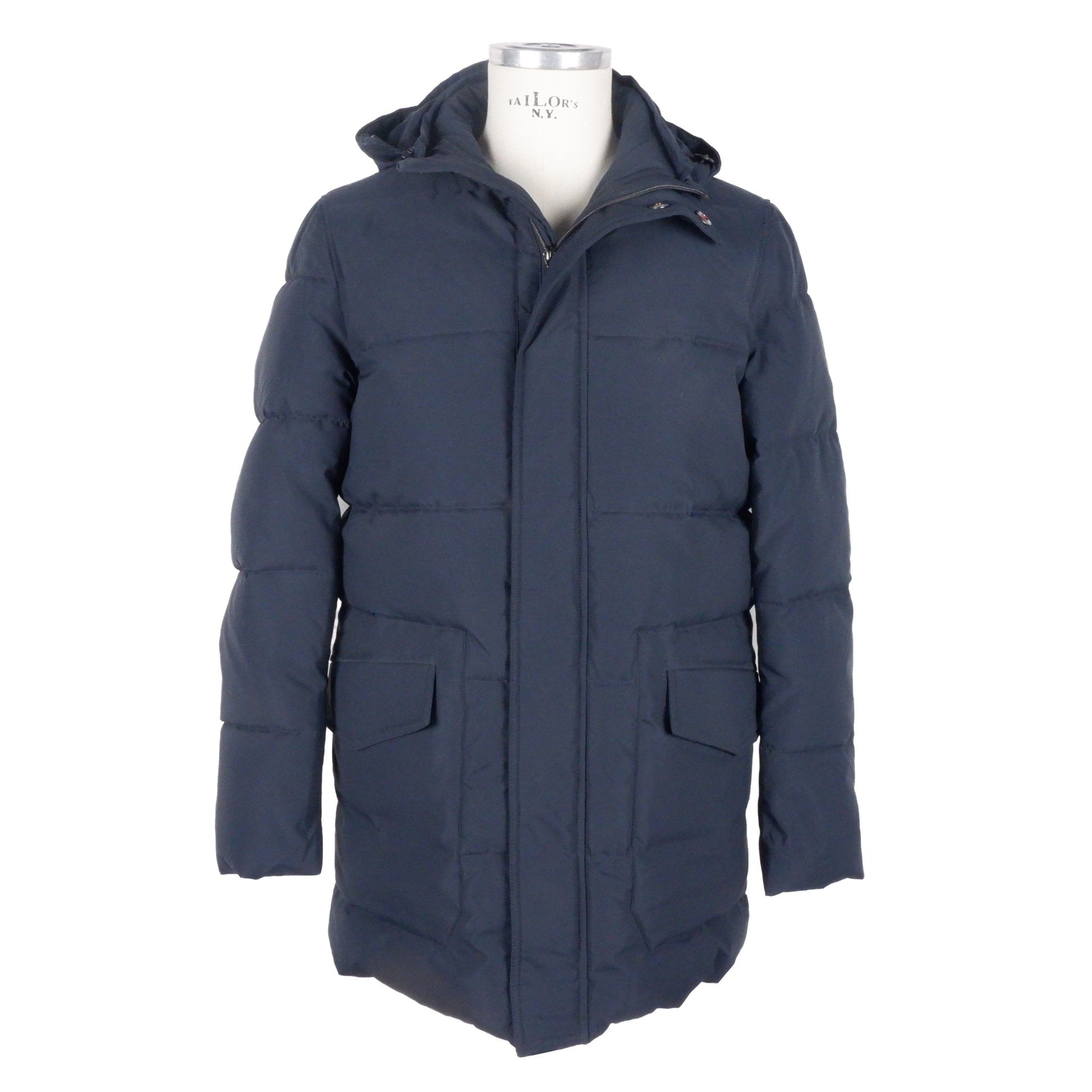 Blue Polyester Jacket