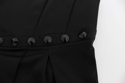 Black Tank Party Evening Top Blouse