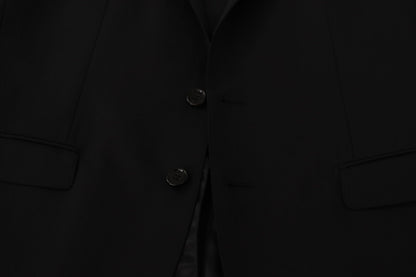 Black Single Breasted Jacket MARTINI Blazer