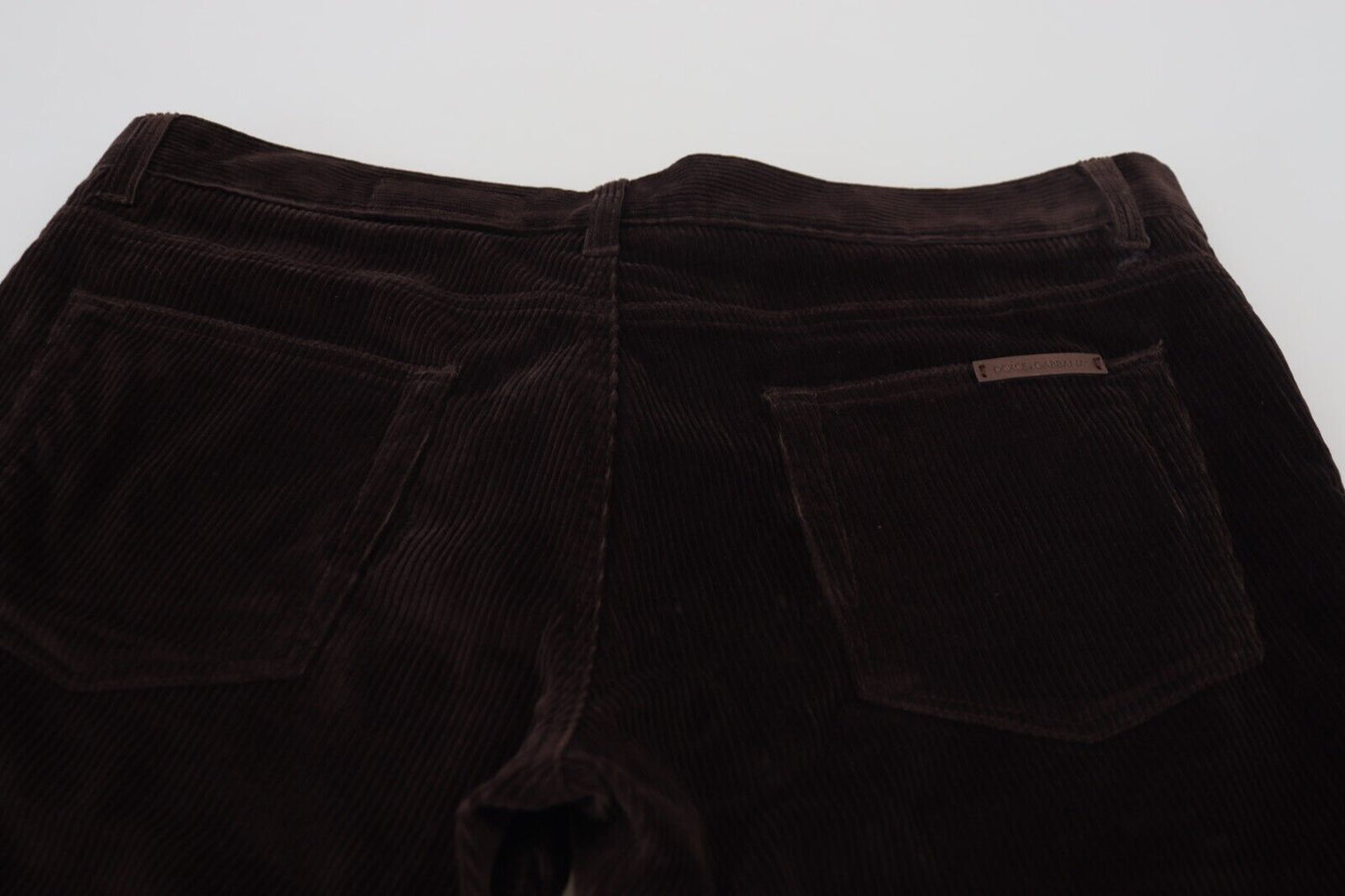 Brown Corduroy Men Casual Trouser Pants