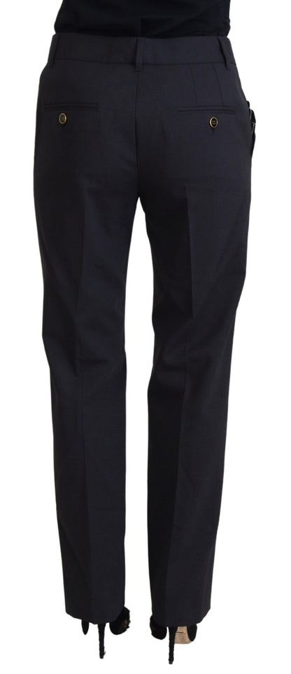 Grey Women Formal Tapered Pants
