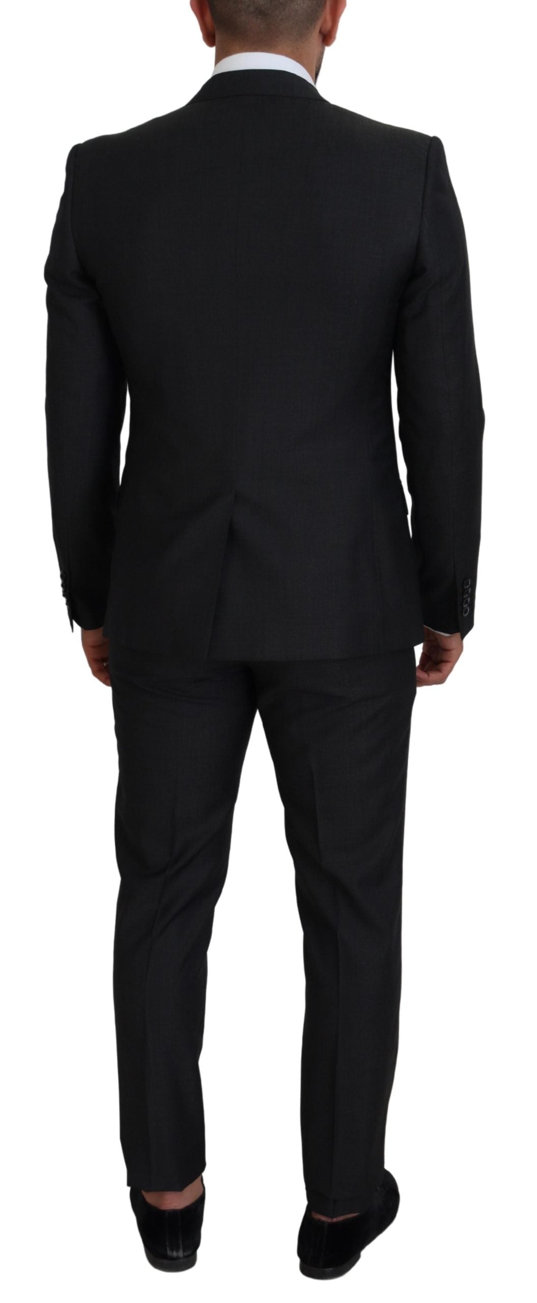 Gray MARTINI 3 Piece Slim Fit Suit