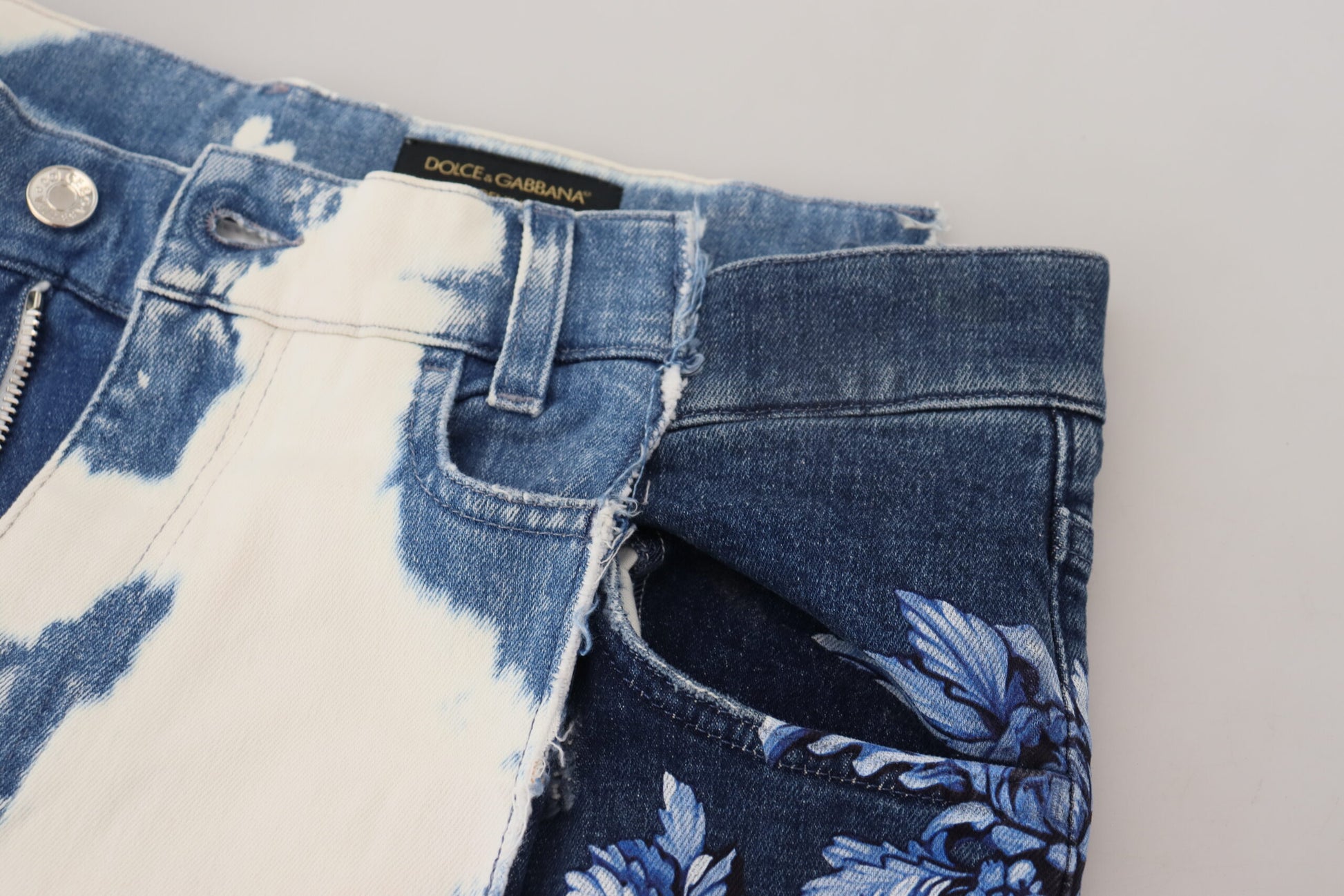 Blue Ceasar Denim Cotton Loose Fit Jeans